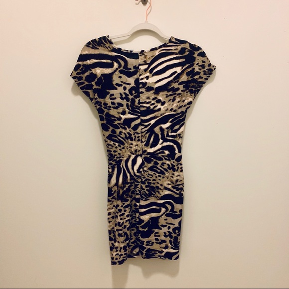 Alyn Paige NY Animal Print DRESS with POCKETS - Picture 3 of 4